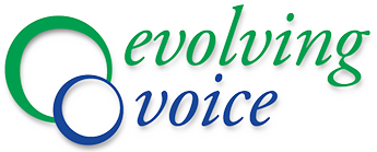 evolving voice logo